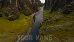 Iceland canyon 🔥