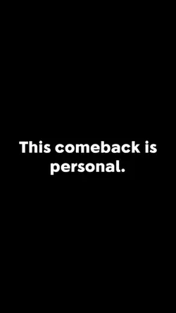 Personal Comeback