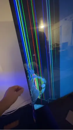 LCD DAMAGED 