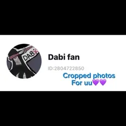 For- Dabi fan 💜