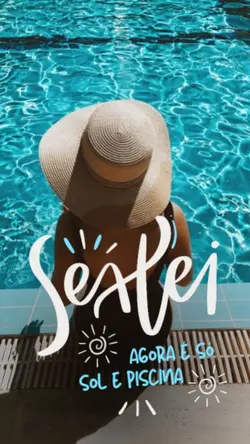 sextei sol e piscina