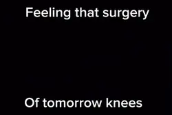 Knee surgery 