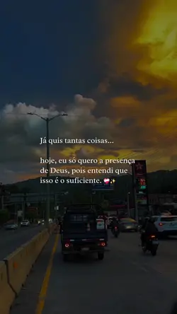 Deus é suficiente 🩷