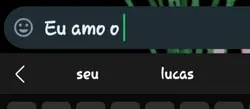 O teclado ja decorou