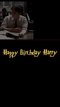 Happy birthday Harry