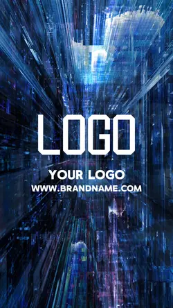 Intro Template Trendy Style Logo