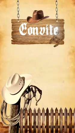 Convite Cowboy 