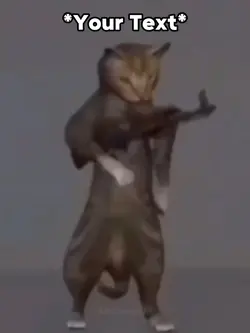 Cat With AK-47