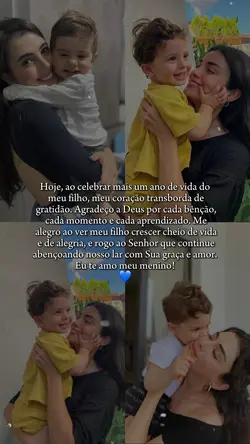Parabéns filho
