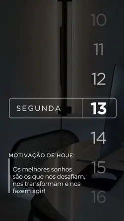 Segunda 13 janeiro 