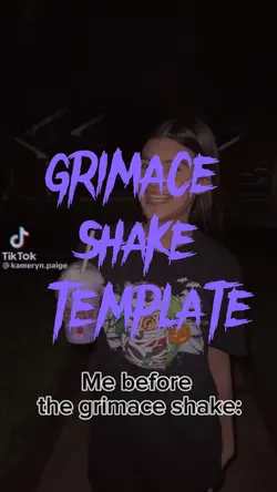 grimace shake 
