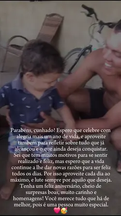 Feliz vida Cunhado
