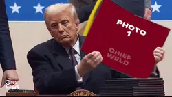Trump showing