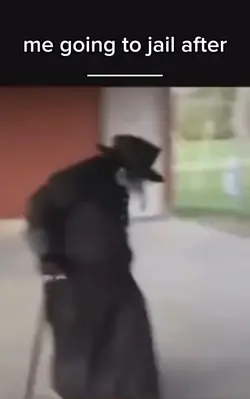 me going to jail…