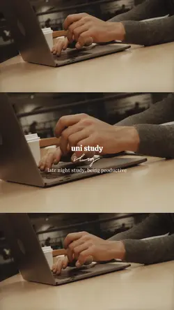 uni study vlog