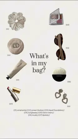 what’s in my bag?👛