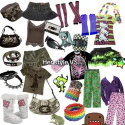 Her style VS mine