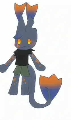 Chibi sharky!! :3