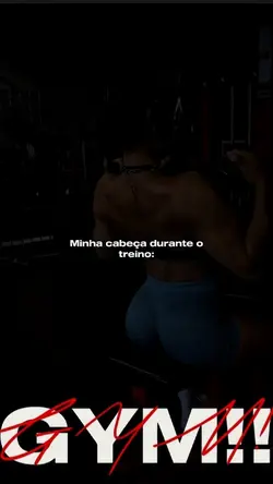 Durante o treino: