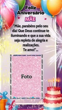 Aniversário Mãe 