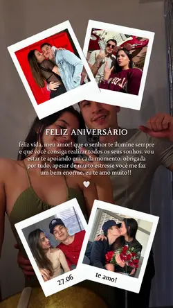 aniversário namorado