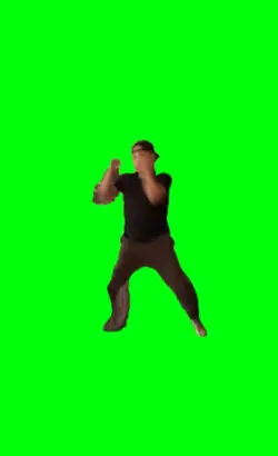 shadow boxing
