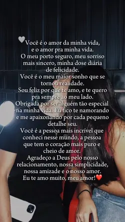 TEXTO PARA NAMORADO