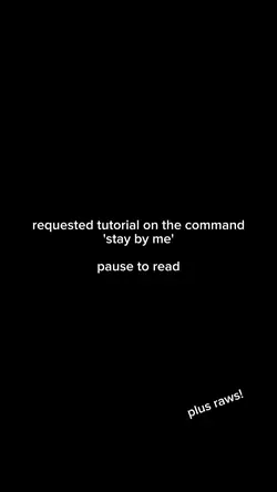 training tutorial!