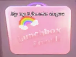 Top 3 fav singers
