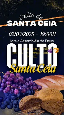 CULTO SANTA CEIA