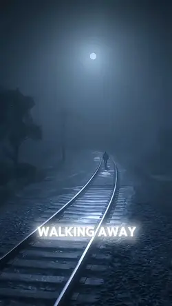 Walking away 
