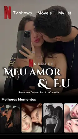 Casal na Netflix.❤️