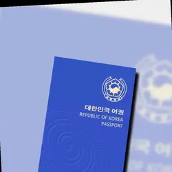Lipstick on passport