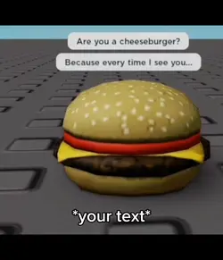 roblox burger rizz