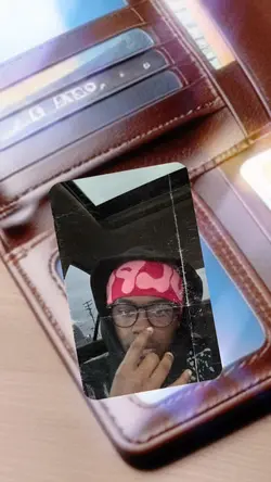 In the wallet!!!