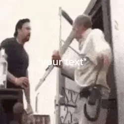 Man falls down stair