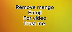 Remove the emoji 