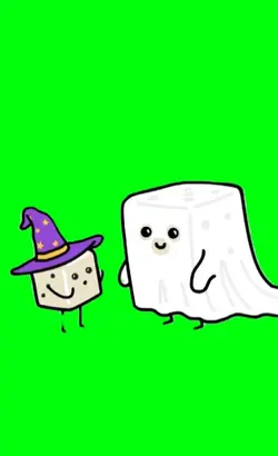 monster eating ghost
