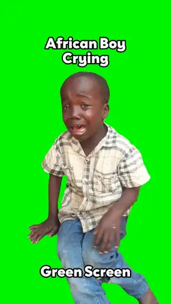 African Boy Crying 