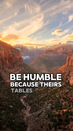 Be Humble 
