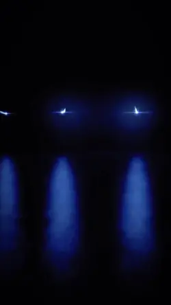 Blue lights