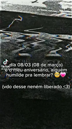 Meu aniversário!