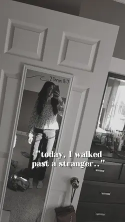 a stranger I knew