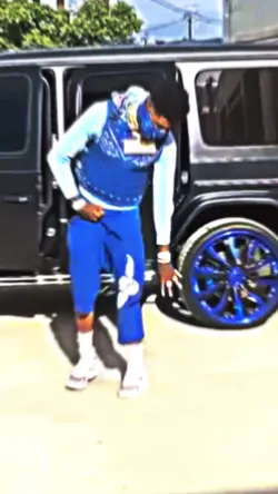 Blue face TikTok