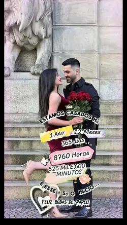 Love 1 ano casados