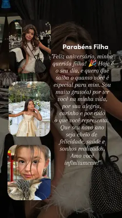 Parabéns Filha