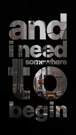 And i need