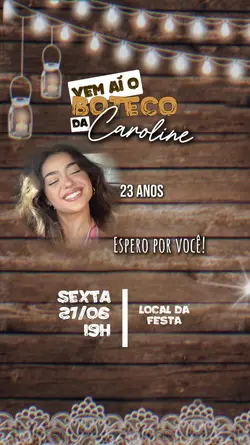 Convite EDITÁVEL