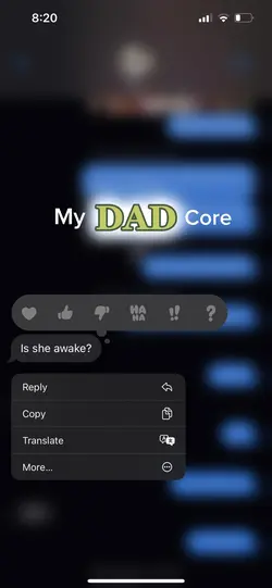 My dad core
