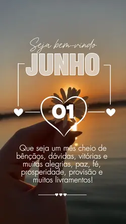 Bem-vindo Junho!!!